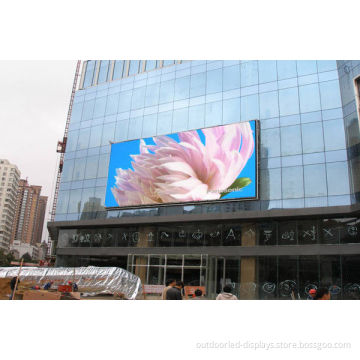 Outdoor P12 Wall Mounted Led Displays Panel Rgb , High Definition